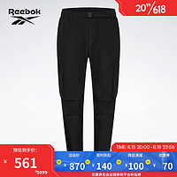 Reebok 锐步 官方2023夏季男子PANTS经典复古口袋梭织长裤23RCS619M 23RCS619M001 A/L