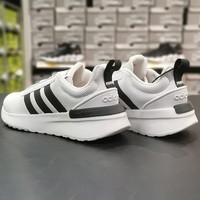 阿迪达斯 (adidas)男鞋运动鞋 夏季新款跑鞋网面透气轻便减震耐磨低帮休闲跑步鞋 GZ8182 41/鞋内长25.5cm