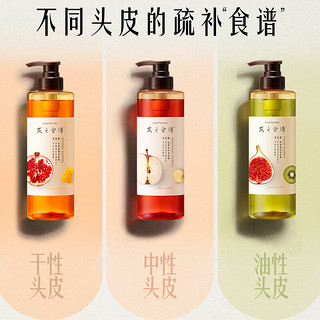 Hair Recipe 发之食谱 无花果控油蓬松洗护套装（洗发水530ml+护发素280g+赠 旅行装50ml*2）