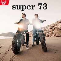 巴赫super73 Y1S1S2新国标电动自行车越野助力电瓶车super73电动车 Y1-豪华版-前后减震-高端仪表 36AH