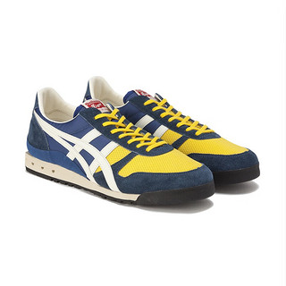 Onitsuka Tiger鬼塚虎运动休闲鞋 男女款复古慢跑鞋ULTIMATE 81 NM 1183B536-400 藏青色/黄色 42.5