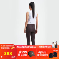捷酷(jakroo)2023春夏新品EX-ONE第四季女士骑行裤紧身薄款进口垫裆背带长裤 绛紫色 XS