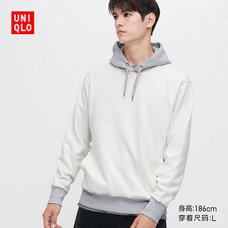 UNIQLO 优衣库 453613 男士拼色连帽卫衣