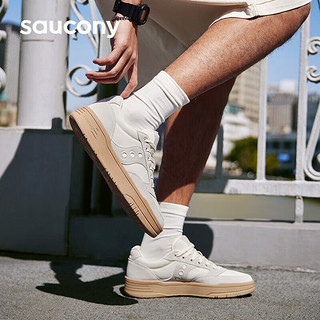 saucony 索康尼 复古休闲 情侣板鞋