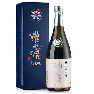 瀧自慢 纯米大吟酿 清酒 720ml 单瓶装