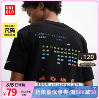 UNIQLO 优衣库 男士MuseumGame印花T恤 458733