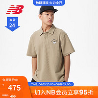 NEW BALANCE NB官方23新款男女同款夏季运动休闲POLO短袖 LBE 5FD26231 2XL