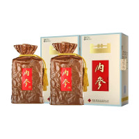 酒鬼 内参 52%vol 馥郁香型白酒 500ml*2瓶 礼盒装