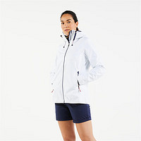 DECATHLON 迪卡侬 冲锋衣女运动户外秋冬防风衣防水外套月影白M-4450052