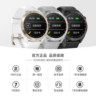 佳明（GARMIN）Approach S62高尔夫手表智能测距仪户外运动腕表血氧 S62_白色