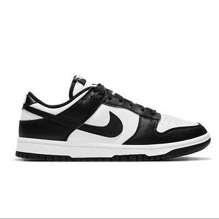 耐克（NIKE）Dunk Low (GS)女子黑白熊猫低帮耐磨运动板鞋 CW1590-100 38.5