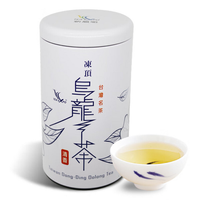 TEA EXPO 新凤鸣 新鳳鳴冻顶乌龙茶中国台湾进口茉莉乌龙茶高山茶清香茶叶台湾茶300g送礼