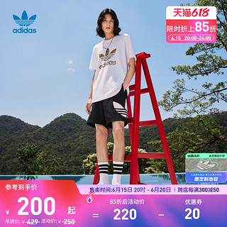 adidas 阿迪达斯 三叶草 男子 TRICOLOR SHORT 运动 短裤 H09357 L码