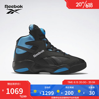 Reebok 锐步 官方篮球鞋男女款23春季新款SHAQ VICTORY PUMP HR0499 HR0499 中国码:38.5(24.5cm),US:6.5