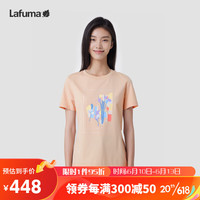 Lafuma 乐飞叶 短袖T恤女 户外夏季水柔棉休闲时尚印花 LFTS3BS28