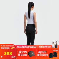捷酷(jakroo)2023春夏新品EX-ONE第四季女士骑行裤紧身薄款进口垫裆背带长裤 黑色 M