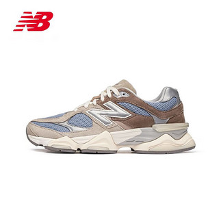 new balance 23年男女鞋9060系列千禧小象蹄复古透气老爹鞋U9060MUS浅卡其灰蓝