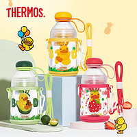 THERMOS 膳魔师 tritan卡通水果塑料杯大黄鸭TCSE系列430ml