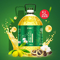 纳福汇 食用油5L（添加29%山茶籽油、24%初榨橄榄油） 物理压榨调和油