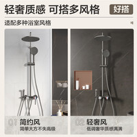  箭牌 ARROW 满天星系列 皓月银 四功能增压花洒套装