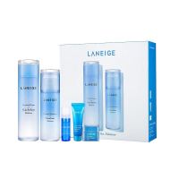 LANEIGE 兰芝 水乳5件套(精华水200ml+25ml+保湿乳120ml+25ml+睡眠面膜15ml)