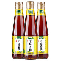 太太乐 芝麻香油 405ml*3瓶（赠品鲜鸡汁+鲍汁蚝油）