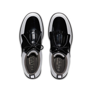 Footjoy高尔夫球鞋女23新品Premiere Series时尚舒适FJ运动带钉鞋 白色/黑色99040 36