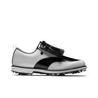 Footjoy高尔夫球鞋女23新品Premiere Series时尚舒适FJ运动带钉鞋 白色/黑色99040 36