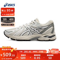 亚瑟士ASICS跑步鞋女鞋缓震透气运动适回弹网面跑鞋 GEL-FLUX CN 浅灰色/白色 40.5