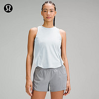 lululemon丨Fold-Over 女士跑步背心 LW1DZUS 蓝色粉末色 6