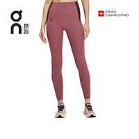 On昂跑2023春夏新品女款轻量运动紧身长裤Movement Tights Long Cherry/Ox 樱桃红/猩红 XL