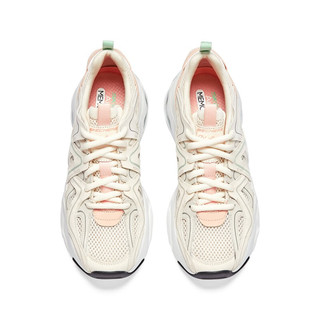 Skechers2023年夏季女子时尚轻质休闲鞋舒适拼接运动鞋 896233-NTMT 自然色/多彩色 35