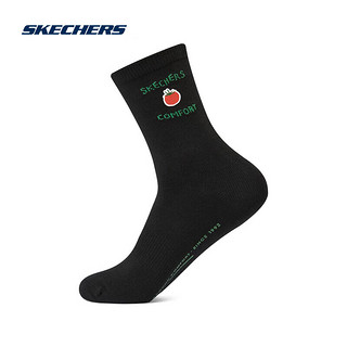 斯凯奇（Skechers）斯凯奇丨Skechers缤纷休闲系列舒适透气抗菌运动袜  S