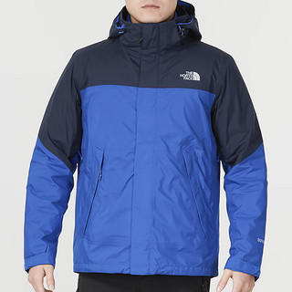 北面（The North Face）三合一冲锋衣男装户外运动服舒适保暖旅游登山服徒步休闲上衣CTS2 CTS2X8B XL