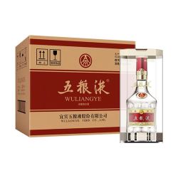 WULIANGYE 五粮液 普五第八代 浓香型白酒 52度 500ml*6瓶 整箱装(送礼）