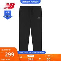 NEW BALANCE NB官方23新款男款舒适百搭休闲运动裤针织长裤 BK AMP31336 L