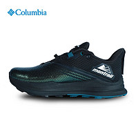 Columbia哥伦比亚男鞋23春夏新款户外轻便缓震透气防滑越野跑鞋BM6578 010/黑色 7