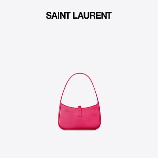 YSL/圣罗兰 女士LE 5 À 7迷你番石榴粉色缎面手袋