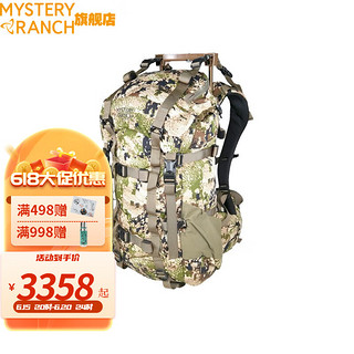 MYSTERY RANCH神秘农场 户外徒步POP UP 40L狩猎登山露营可调节外背架双肩包 SA迷彩 S码