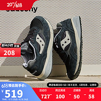 saucony 索康尼 休闲鞋经典复古时尚男女同款百搭运动鞋SHADOW6000LAYER 深兰灰（S70441-47）