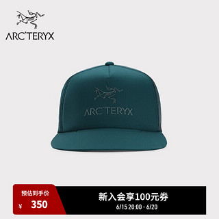 ARC'TERYX 始祖鸟 ARC’TERYX始祖鸟 LOGO TRUCKER 男女同款 平檐帽 Labyrinth/深墨绿