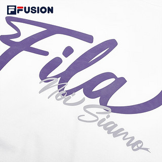 FILA FUSION斐乐潮牌官方女子连衣裙两件套2023夏新款运动休闲背心裙 标准白-WT 155/76A/XS