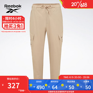 Reebok锐步官方2023夏季新款男子SHORTS梭织工装长裤23RMS601M 23RMS601MGK0 A/XL