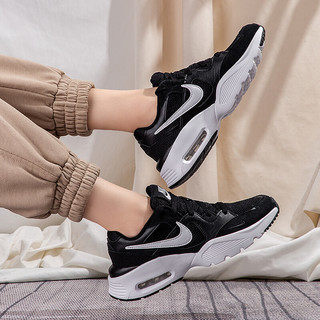 耐克（NIKE）女鞋23夏季新款老爹鞋AIR MAX气垫跑步透气运动鞋户外休闲鞋子女 增高显瘦/黑色 36.5/230/6