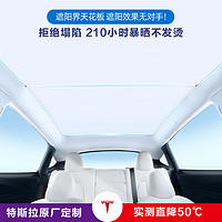 京车汇 特斯拉Model3/Y双层天窗遮阳帘