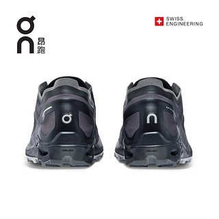 On昂跑2023春夏新品男款新一代轻量越野跑鞋Cloudventure Peak 3 Black/Glacier 黑色/冰川灰 44.5 US(M10.5)