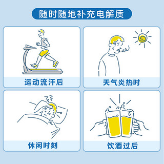 宝矿力水特 电解质水粉末12盒冲剂固体饮料运动健身后解渴补充能量