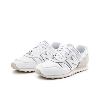 NEW BALANCE NB官方男鞋女鞋373系列复古百搭舒适休闲运动鞋小白鞋 白色PB2 ML373PB2 42(脚长26.5cm)