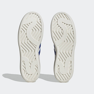 adidas 阿迪达斯 官方三叶草SUPERSTAR AYOON W女低帮贝壳头板鞋 水泥白/黑/蓝 36.5(225mm)
