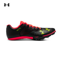 安德玛 UNDERARMOUR)春夏Kick Sprint 4男女情侣田径运动跑步鞋3025461 黑色001 42